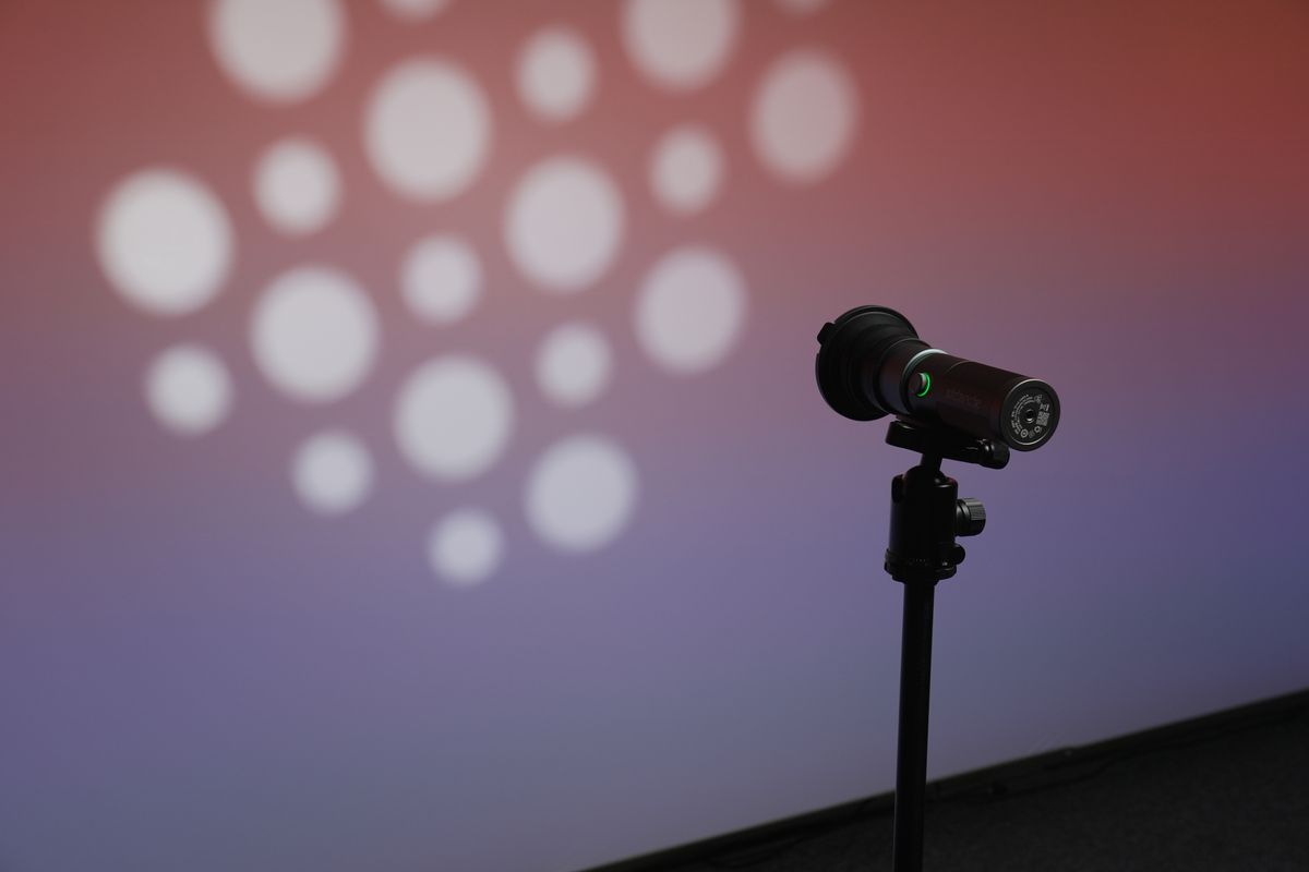 Light-pattern projector
