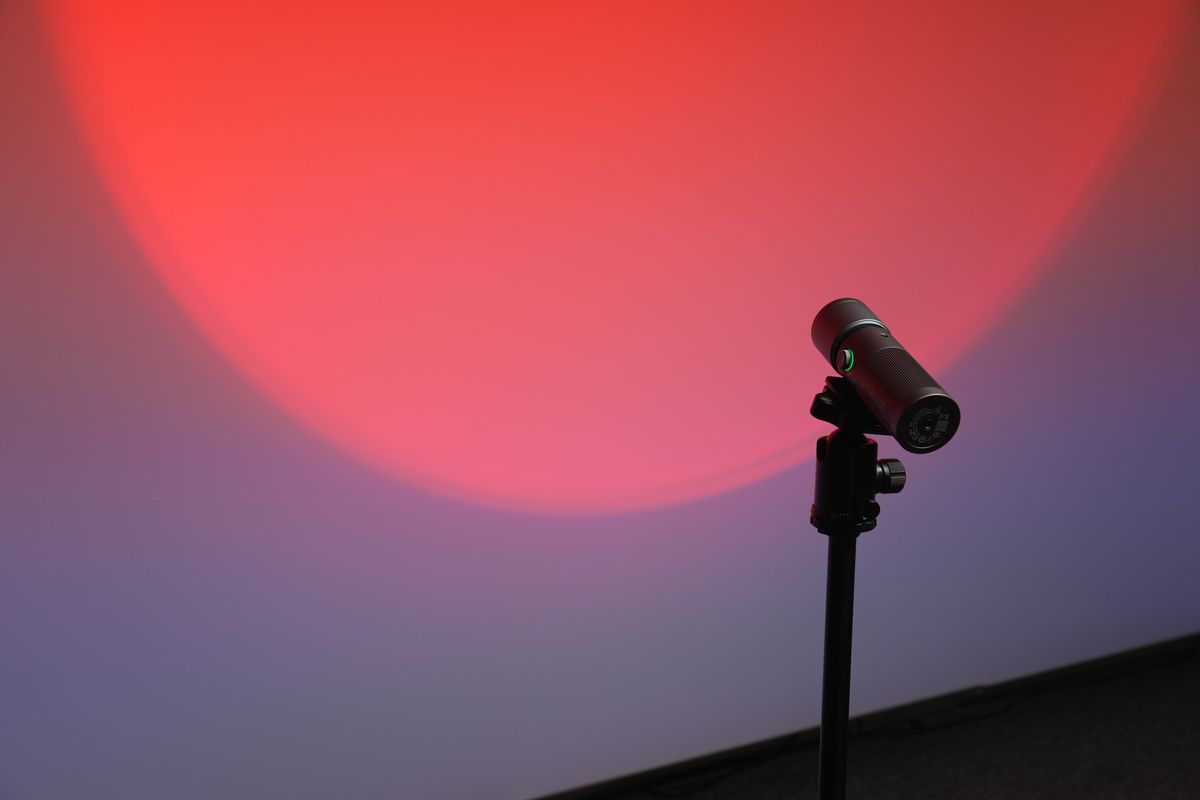 Sunset glow · red